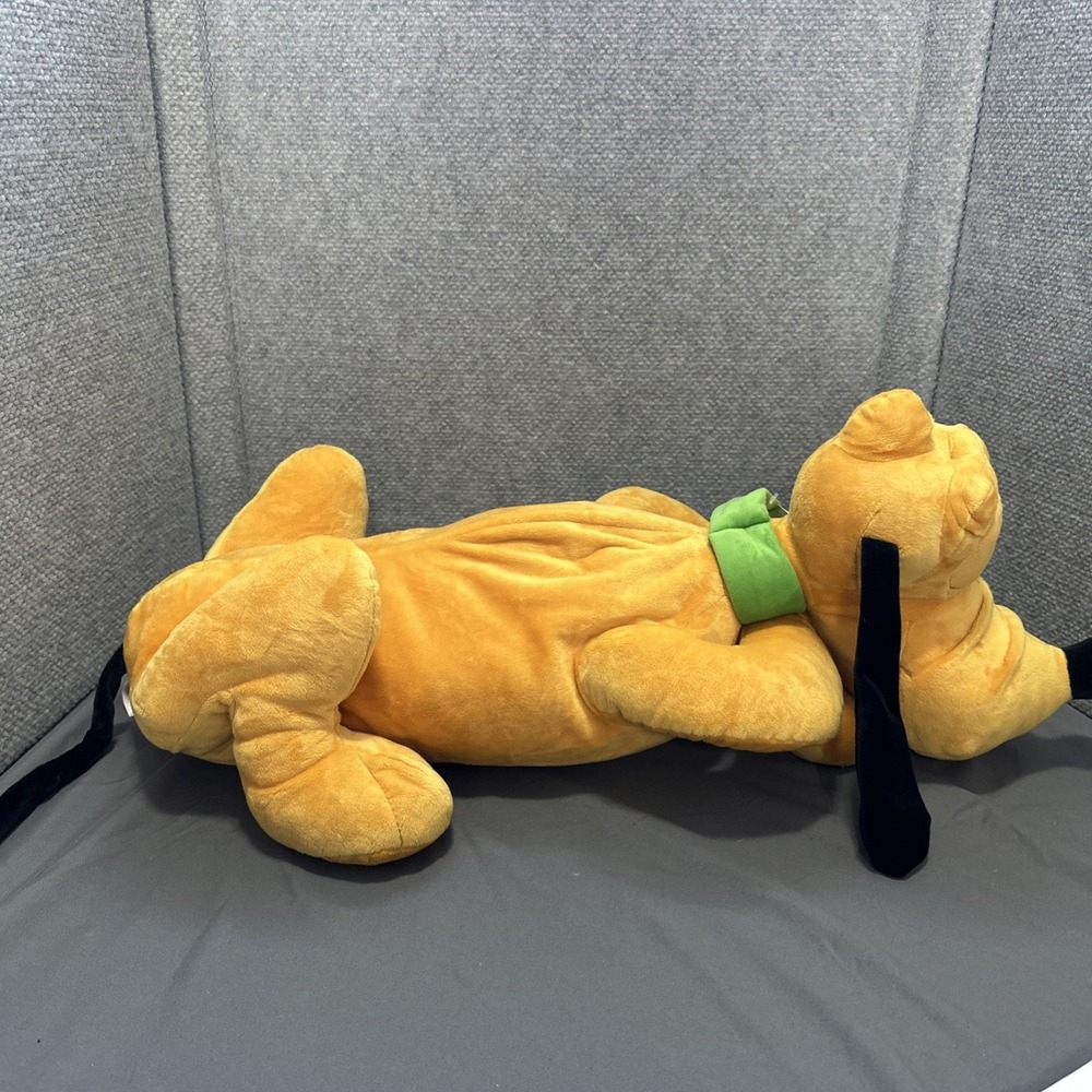 Disney Pluto the Dog Sleeping Laying Plush Stuffed Animal Toy 24" Plush - Picture 4 of 12